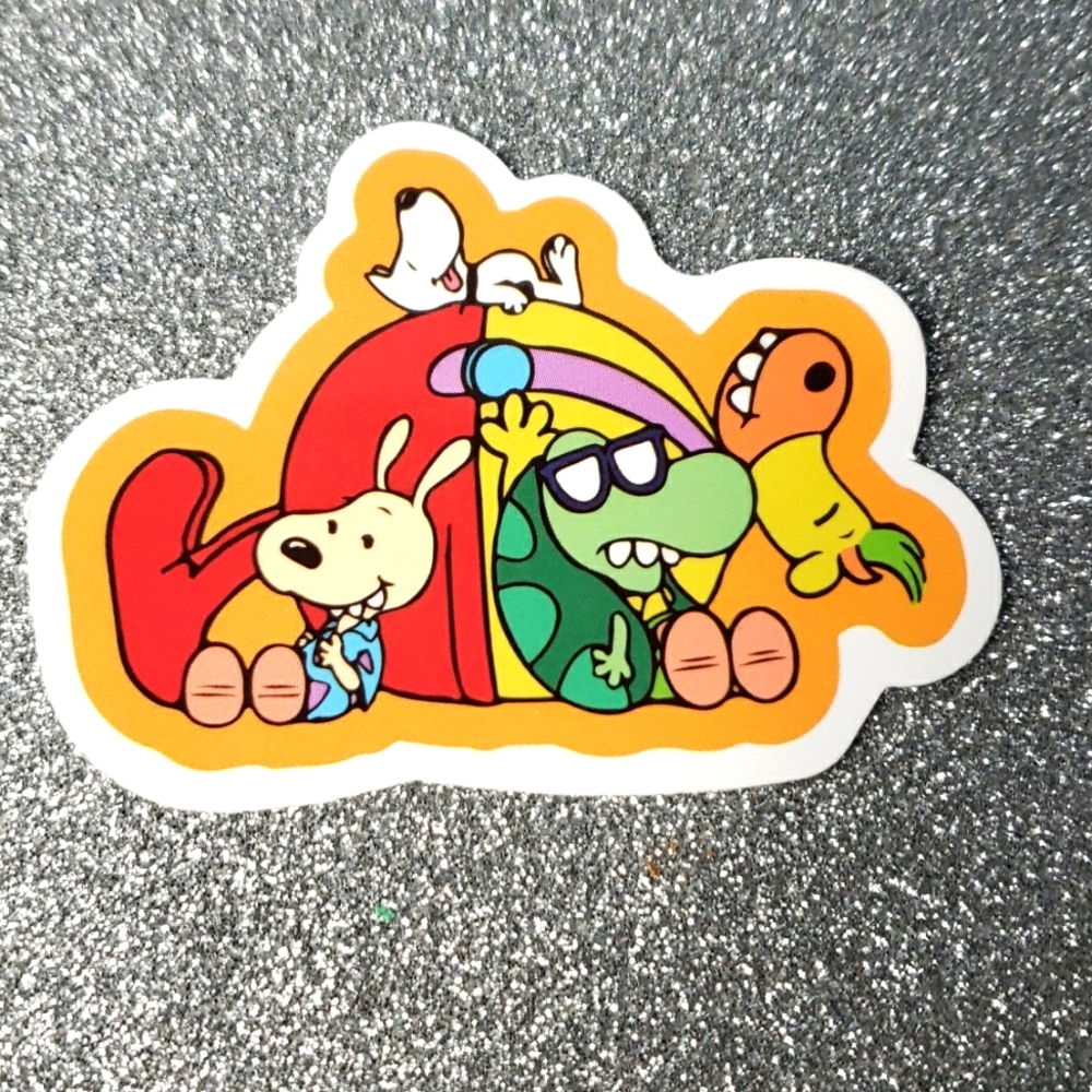 10/$10 ROCKO'S MODERN LIFE sticker Nickelodeon